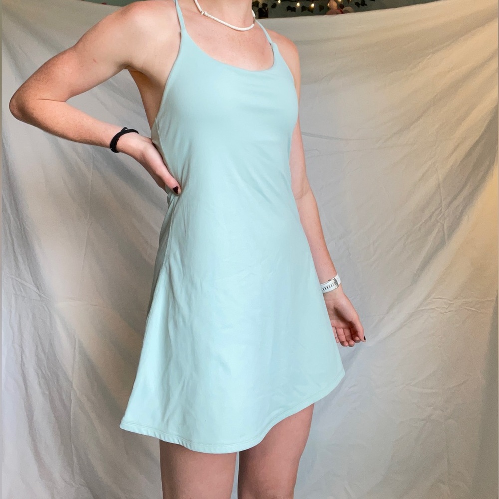 Turquoise Racerback Dress